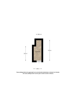 Floorplan - Wielingenstraat 65, 7417 CR Deventer